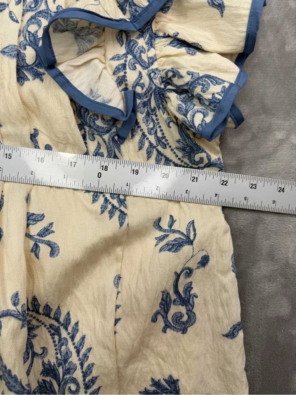NTW Umgee  Cream Nightgown Women’s Fall Guest Wedding Party Sundress Beach L